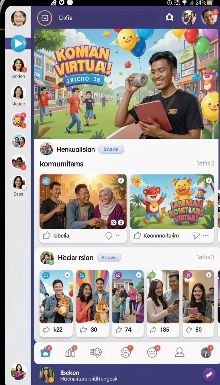 Tampilan utama aplikasi Download dorahoki APK Original untuk Android yang intuitif dan efisien.