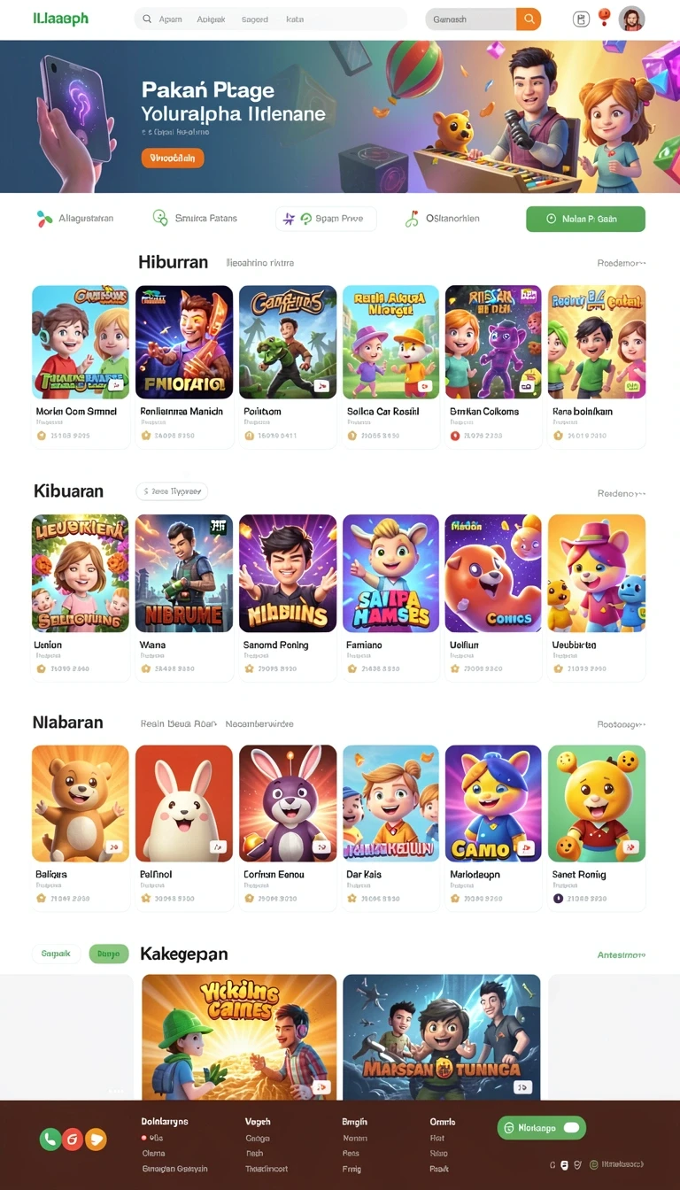 Tampilan utama aplikasi Download ind777 APK Original untuk Android yang intuitif dan efisien.
